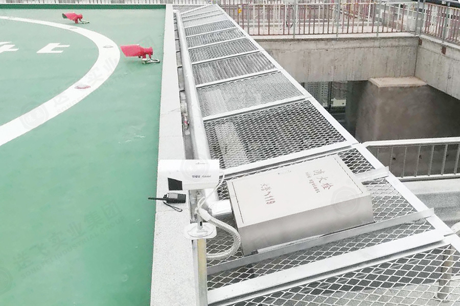甘肅蘭州·金凱瑞大廈 屋頂直升機(jī)停機(jī)坪的項目竣工圖6