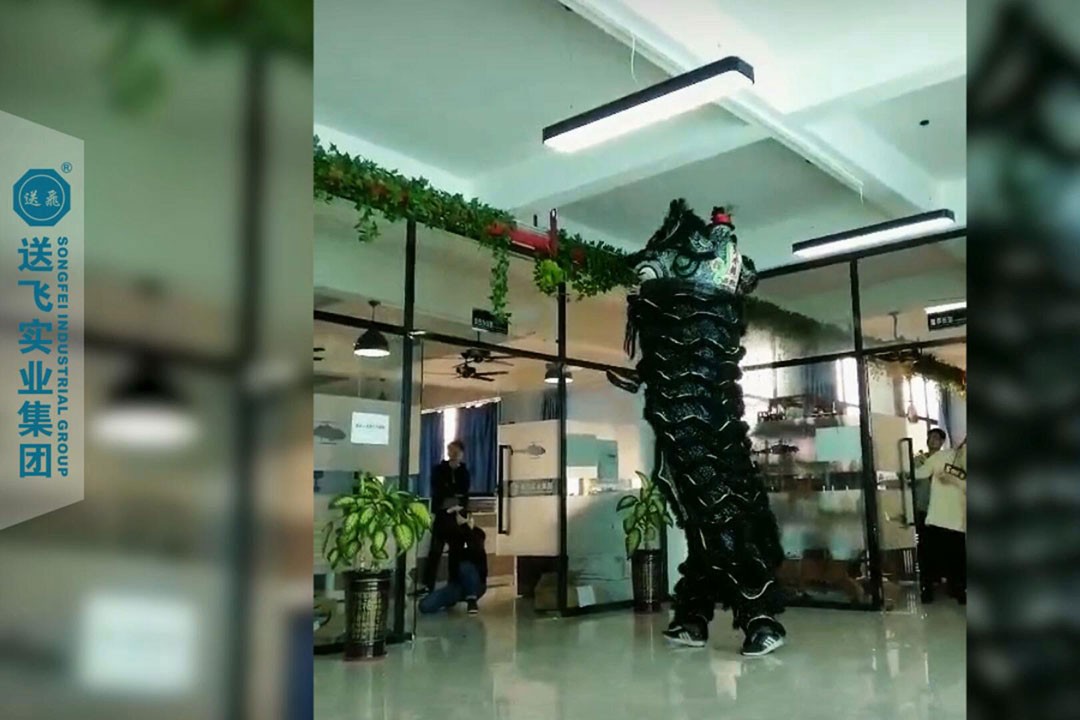 送飛實業(yè)集團(tuán)：正月十五，舞獅鬧元宵 2019